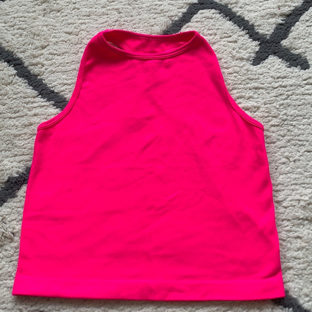 Free people neon workout tank